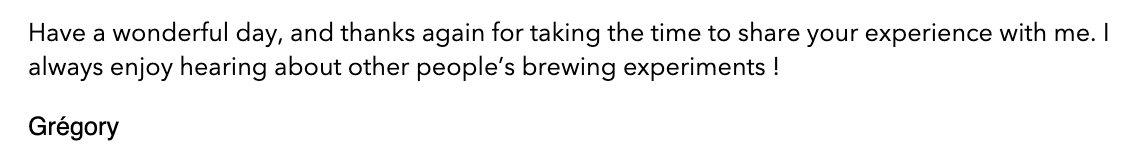 Gregory feedback