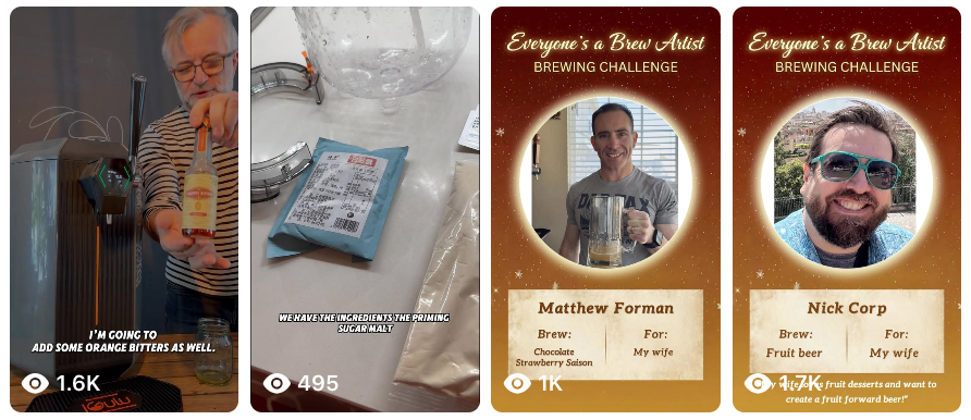 Facebook Brew Challenge social amplification