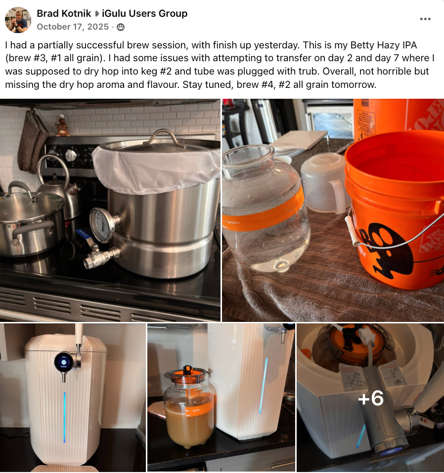 Brad Kotnik DIY brewing process